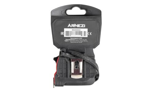 Рулетка Master 5м х 19мм с двойным зацепом ARNEZI, арт. R6200021