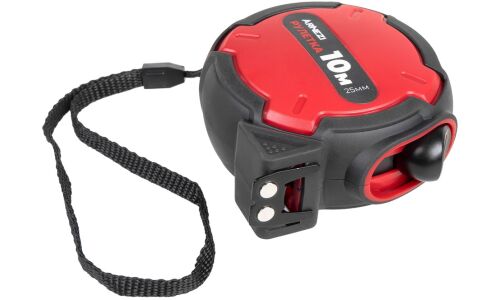 Рулетка Profi 10м х 25мм с двойным зацепом ARNEZI, арт. R6200032