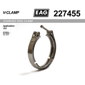 Хомут катализатора 227455 VAG, SS304 EAG EAG, арт. 227455