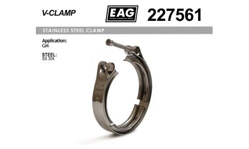 Хомут катализатора 227561 GM, SS304 EAG EAG, арт. 227561