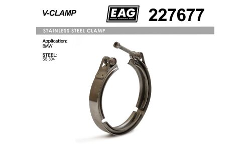 Хомут катализатора 227677 BMW, SS304 EAG EAG, арт. 227677