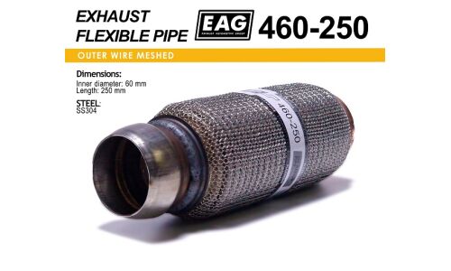 Гофра выхлопной системы, кольчуга Mercedes-Benz EAG, арт. 460-250