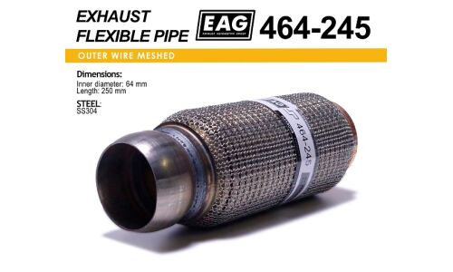 Гофра выхлопной системы, кольчуга Mercedes-Benz EAG, арт. 464-245