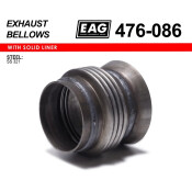 Сильфон выхлопной системы, Mercedes-Benz EAG, арт. 476-086