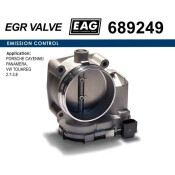 Дроссельная заслонка PORSCHE CAYENNE/PANAMERA, VW TOUAREG 2.7-3.8 EAG EAG, арт. 689249