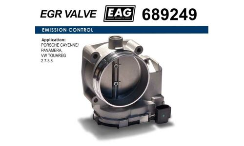 Дроссельная заслонка PORSCHE CAYENNE/PANAMERA, VW TOUAREG 2.7-3.8 EAG EAG, арт. 689249