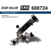 Клапан EGR в сборе BMW E81/E88/E90/E60/E83 2.0D EAG EAG, арт. 688724