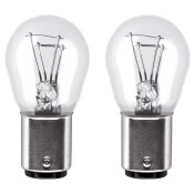 Лампа Osram Ultra Life P21/5W (BAY15d, S25), 12В, 21/5Вт, комплект 2 шт, арт. 7528ULT-2BL