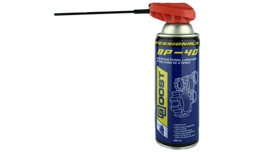 Смазка проникающая (жидкий ключ) Boost BP-40, многоцелевая, антикоррозийная, аэрозоль 450мл