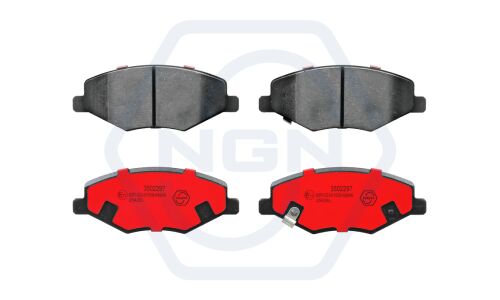 Колодки тормозные дисковые керамические | перед NGN, арт. 3502297