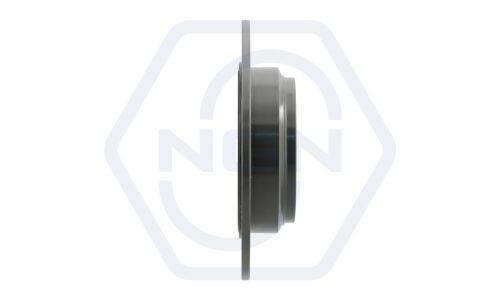 Диск тормозной термостойкий невентилируемый (282x9) | зад NGN, арт. 36-1737