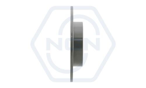 Диск тормозной термостойкий невентилируемый (278x9) | зад NGN, арт. 36-2026