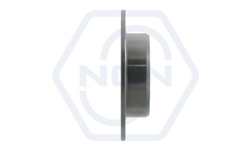 Диск тормозной термостойкий невентилируемый (291x10) | зад NGN, арт. 36-2398