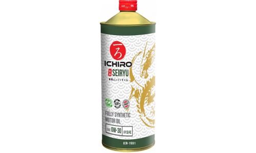 Масло моторное Ichiro Seiryu 0w30, синтетическое, API SQ RC, ILSAC GF-7A, универсальное, 1л, арт. ICR-1591-1