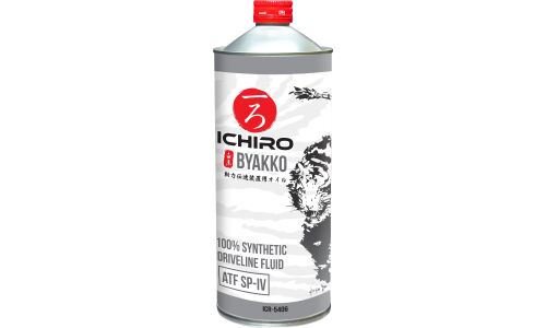 Масло трансмиссионное Ichiro Byakko ATF SP-IV, синтетическое, для АКПП, 1л, арт. ICR-5406-1