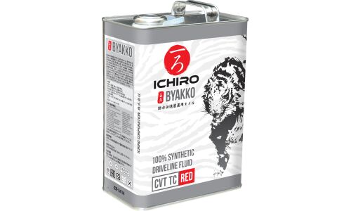 Масло трансмиссионное Ichiro Byakko CVT-TC, синтетическое, для вариаторов, 4л, арт. ICR-5414-4