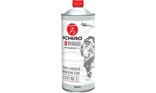 Масло трансмиссионное Ichiro Byakko CVT NS-3, синтетическое, для вариаторов, 1л, арт. ICR-5411-1