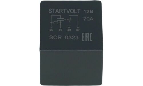 Реле 12V 70A 4 конт. для а/м Лада Vesta (17-)/Vesta NG (23-) () STARTVOLT, арт. SCR 0323