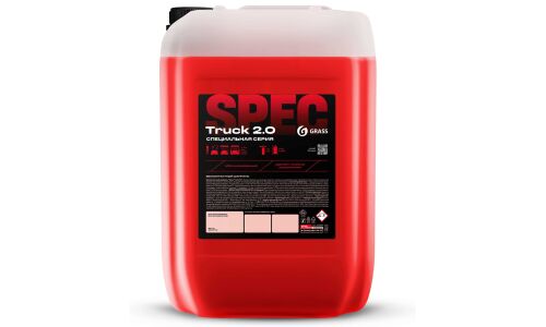 Автошампунь Grass Spec Truck 2.0, для бесконтактной мойки, канистра 24кг, арт. 110555