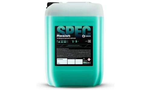 Автошампунь Grass Spec Resist, для бесконтактной мойки, для жёсткой воды, канистра 23.5кг, арт.  110558