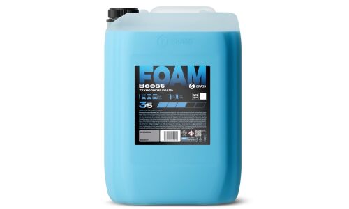 Автошампунь Grass Foam Boost, для бесконтактной мойки, канистра 22.5кг, арт. 110552