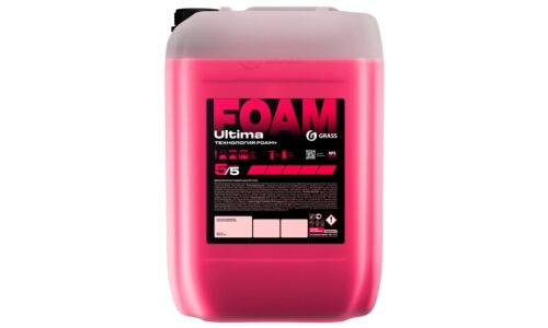 Автошампунь Grass Ultima Foam, для бесконтактной мойки, концентрат, канистра 23.5кг, арт. 110556