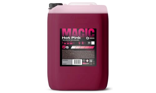 Автошампунь Grass Magic Hot Pink, для бесконтактной мойки, концентрат, канистра 23.5кг, арт. 110562