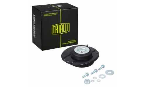Комплект амортизационной опоры Trialli (опора + подшипник), передний, правый, для Peugeot 206, арт. SA 2073