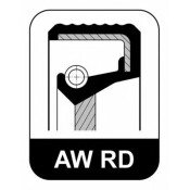 Сальник коленчатого вала Elring, передний, арт. 694.658