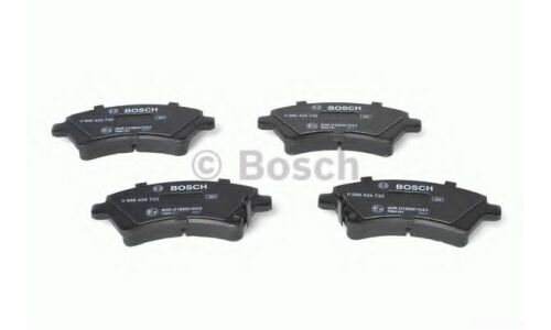 Колодки тормозные дисковые Bosch, передние, комплект на ось (4 шт), арт. 0 986 424 735