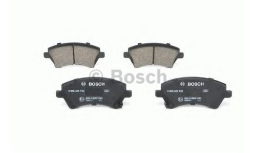 Колодки тормозные дисковые Bosch, передние, комплект на ось (4 шт), арт. 0 986 424 735