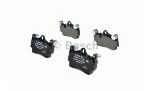 Колодки тормозные дисковые Bosch, задние, комплект на ось (4 шт), арт. 0 986 424 741