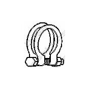 Монтажный U-образный компонент выхлопной системы Bosal, арт. 250-454