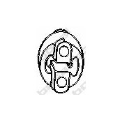 Компонент монтажный демпферный выхлопной системы Bosal, арт. 255-065