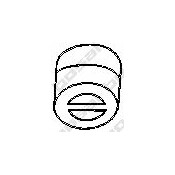 Монтажный демпферный компонент выхлопной системы Bosal, арт. 255-681