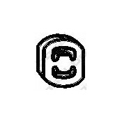 Монтажный демпферный компонент выхлопной системы Bosal, арт. 255-723