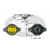 Крышка горловины радиатора Gates, арт. RC127 Крышка горловины радиатора Gates, арт. RC127