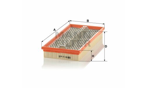 Фильтр воздушный MANN-FILTER, арт. C 33 102