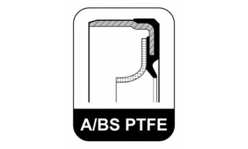 Сальник коленчатого вала полиакриловый каучук | перед Elring, арт. 050.260