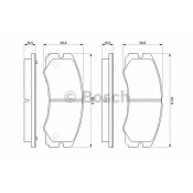 Колодки тормозные Bosch дисковые, арт. 986424366