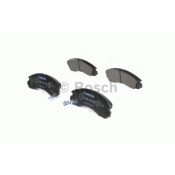 Колодки тормозные дисковые Bosch, передние, комплект на ось (4 шт), арт. 0 986 424 523