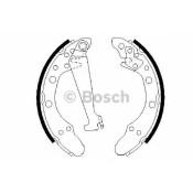 Колодки тормозные барабанные Bosch, комплект на ось (4 шт), арт. 0 986 487 270