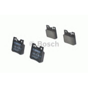 Колодки тормозные дисковые Bosch, задние, комплект на ось (4 шт), арт. 0 986 490 260