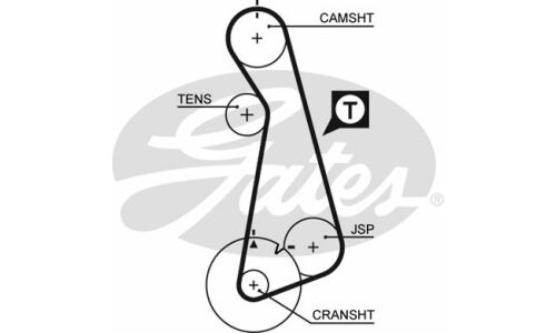 Ремень ГРМ Gates, арт. 5424XS
