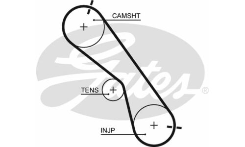 Ремень ГРМ Gates, арт. 5560XS