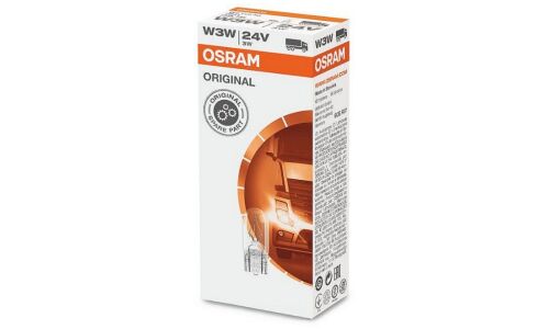 Лампа Osram Original Line W5W (W2.1x9.5d, T10), 24В, 3Вт, 1 шт, арт. 2841
