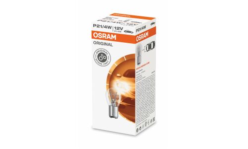 Лампа Osram Original Line P21/4W (BAZ15d, S25), 12В, 21/4Вт, арт. 7225