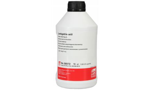 Жидкость для гидроусилителя руля Febi Power Steering Oil для Mercedes (MB 236.3), желтая, бутылка, 1л, арт. 08972