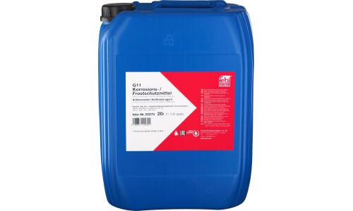 Антифриз Febi, G11, синий, концентрат, 20л, арт. 22270