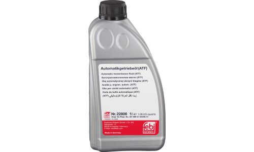Масло трансмиссионное Febi ATF, универсальное, для АКПП, 1л, арт. 22806
